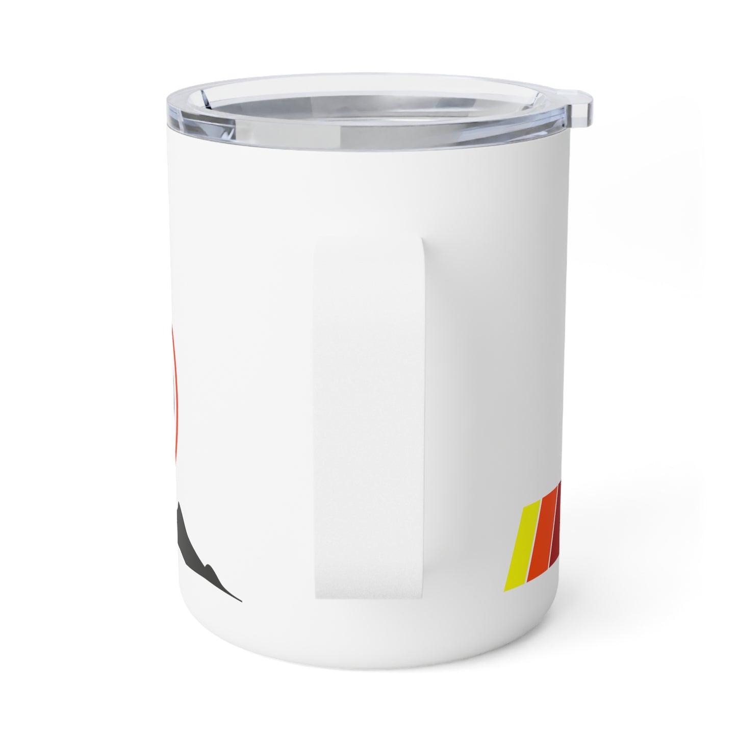 TEQ Toyota Mountains Topography Camping Insulated Coffee Mug, 10oz