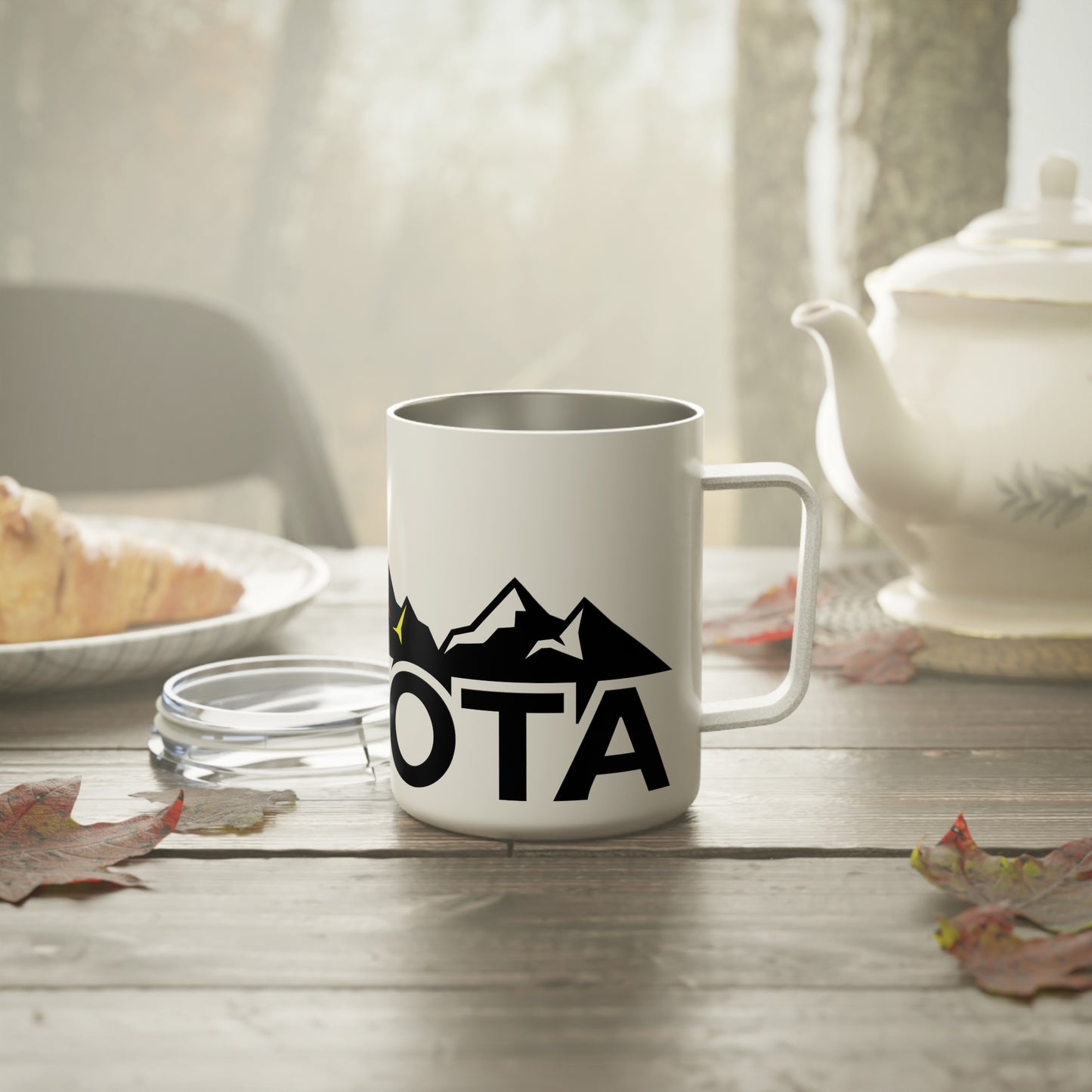 Yota Mountains Overlanding Insulated Coffee Mug, 10oz