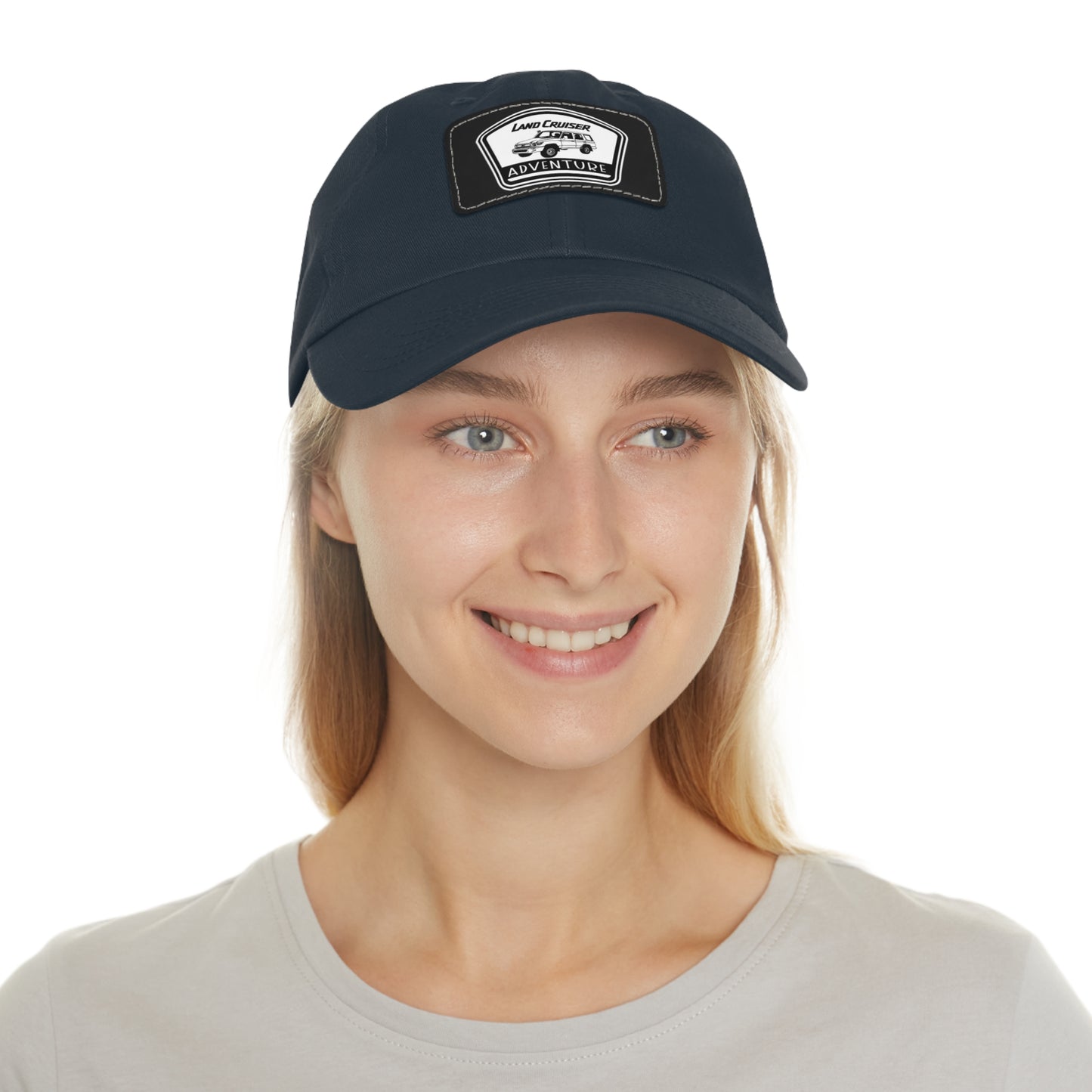 FJ70 LandCruiser Toyota Adventure Hat with Leather Patch