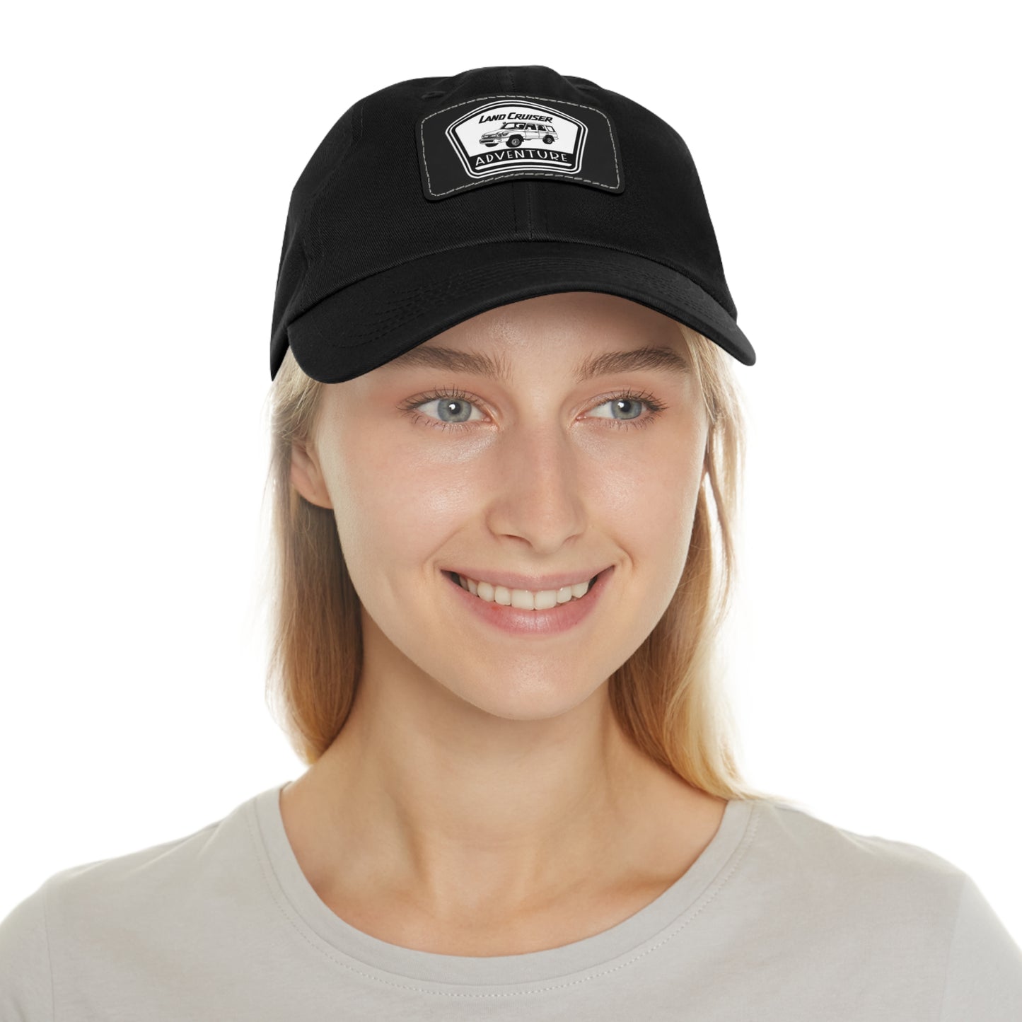 FJ70 LandCruiser Toyota Adventure Hat with Leather Patch