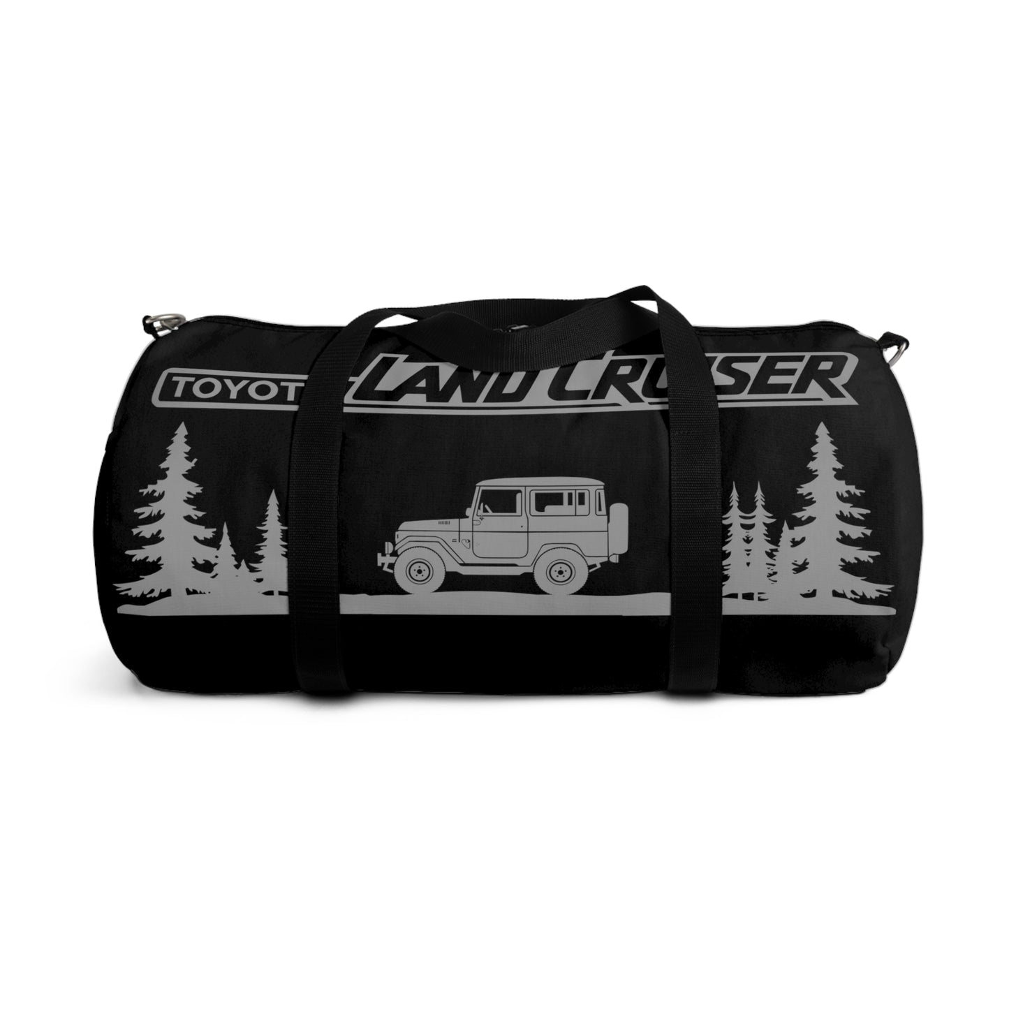 Toyota Land Cruiser Gray Overlanding Duffel Gym Bag