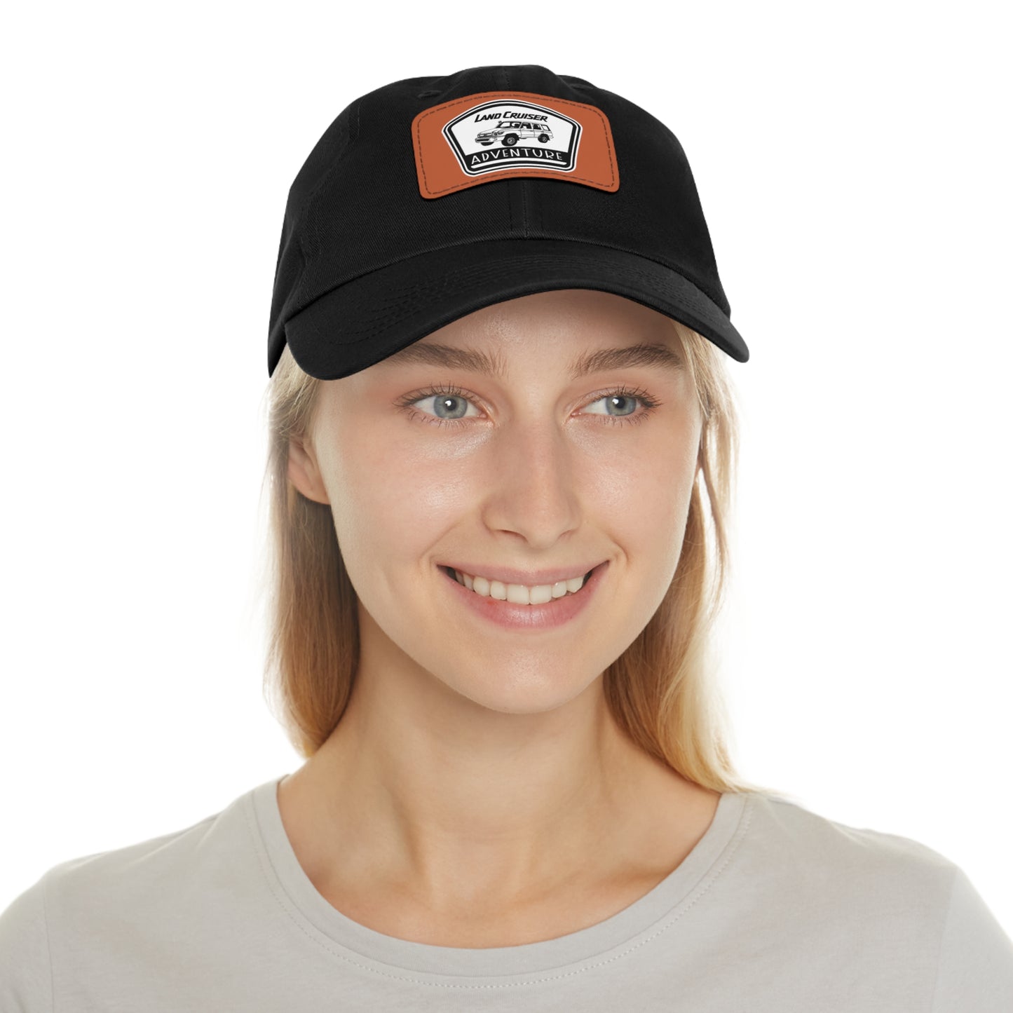 FJ70 LandCruiser Toyota Adventure Hat with Leather Patch