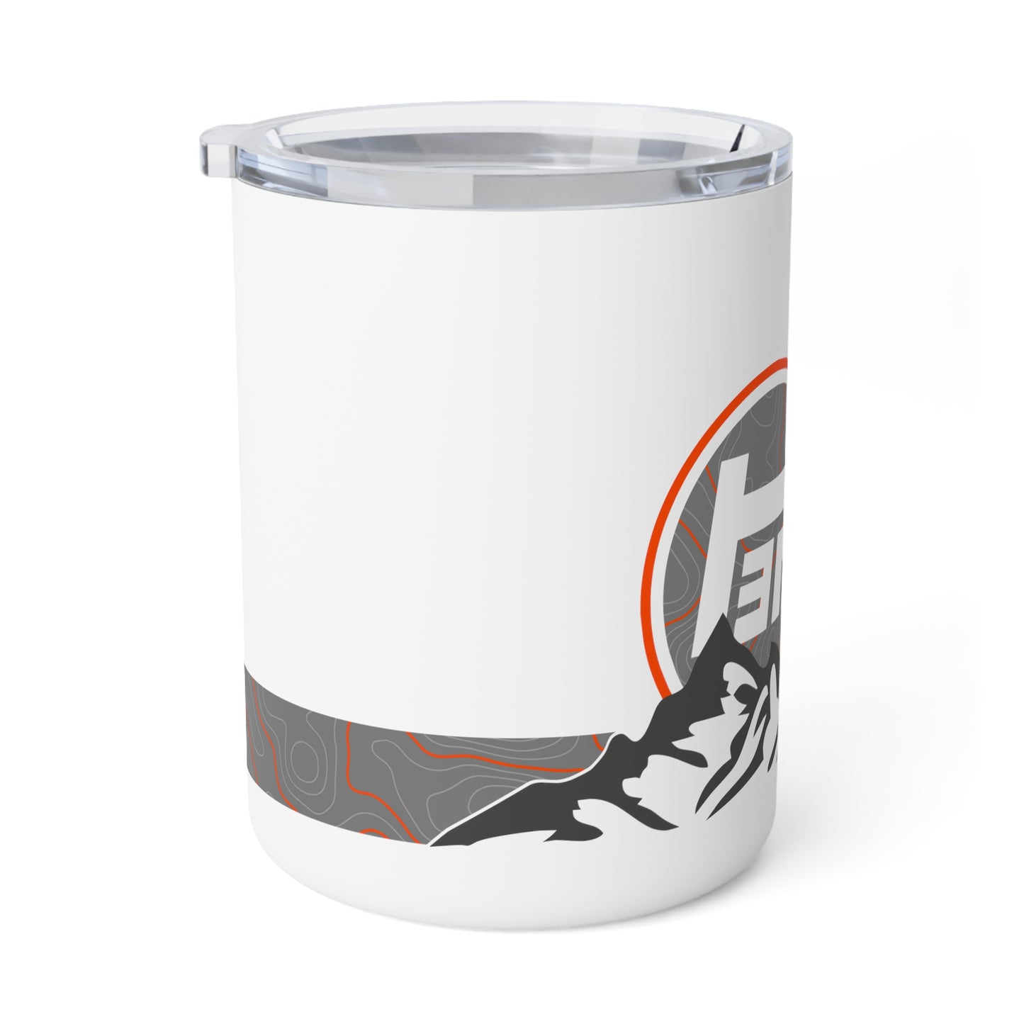 TEQ Toyota Mountains Topography Camping Insulated Coffee Mug, 10oz