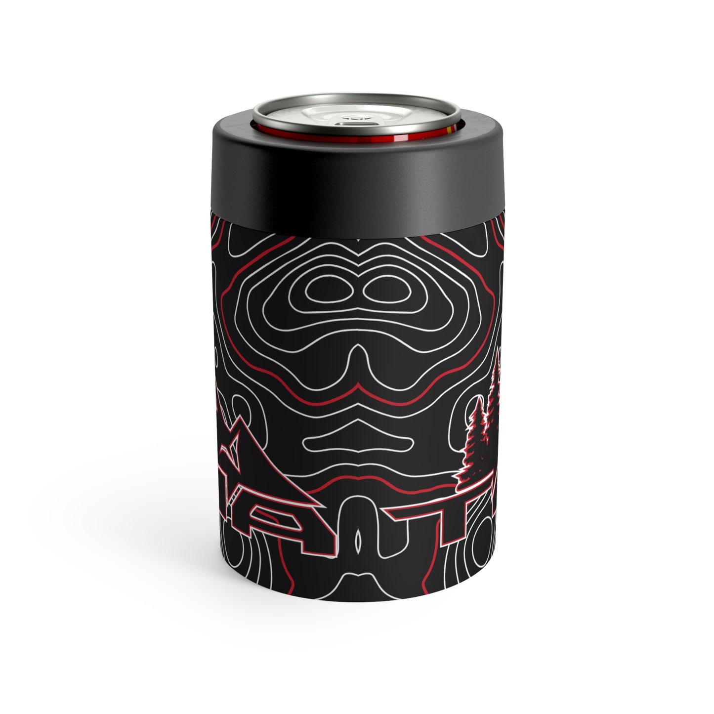 TACOMA Red Topo Beer Beverage Soda Pop Twist Can Holder