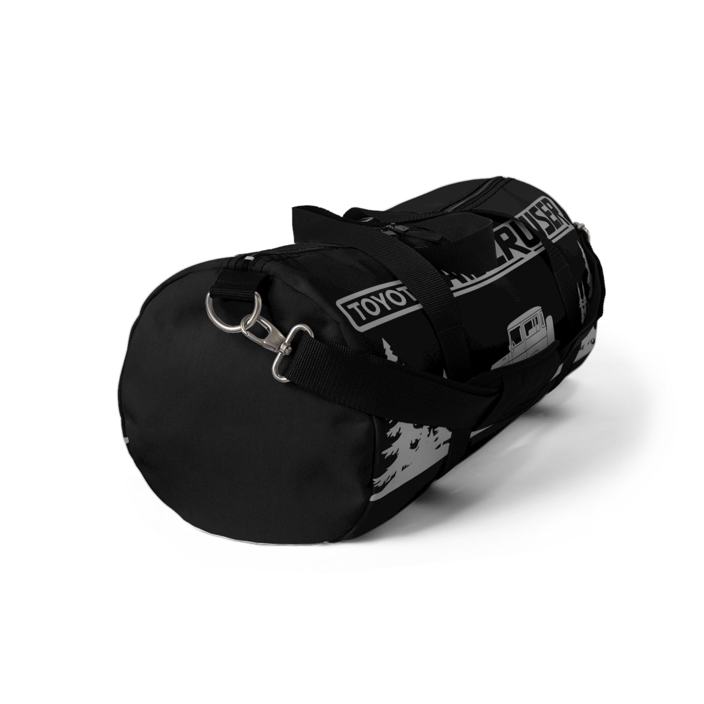 Toyota Land Cruiser Gray Overlanding Duffel Gym Bag