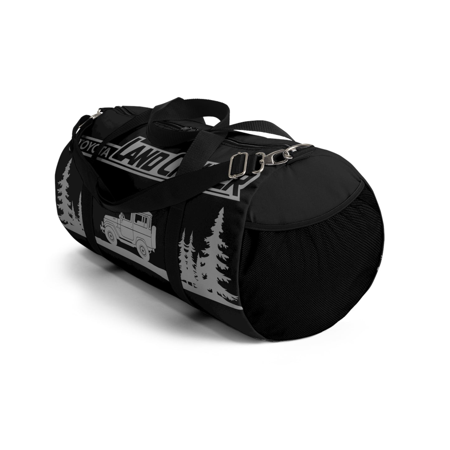 Toyota Land Cruiser Gray Overlanding Duffel Gym Bag