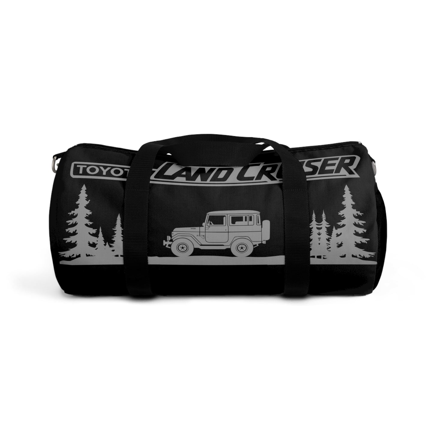 Toyota Land Cruiser Gray Overlanding Duffel Gym Bag