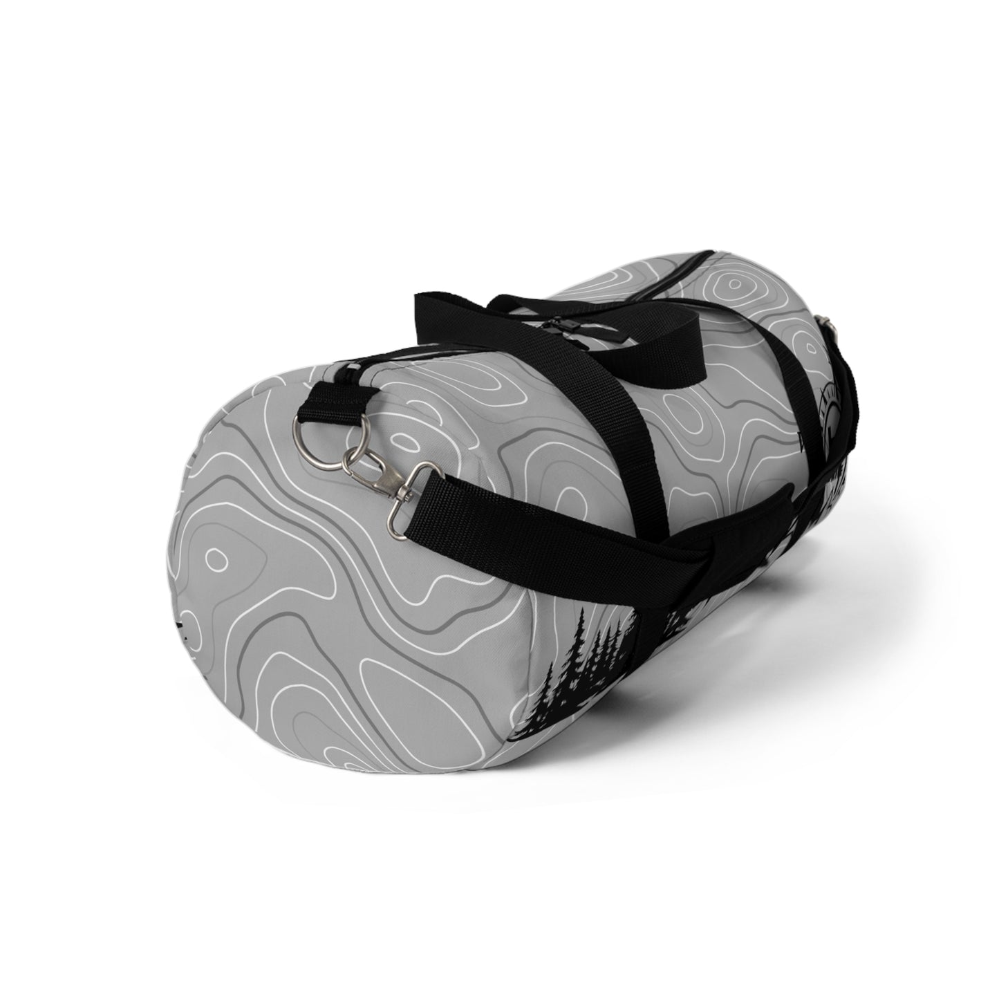 TEQ Toyota Topographic Gray Overlanding Duffel Gym Bag