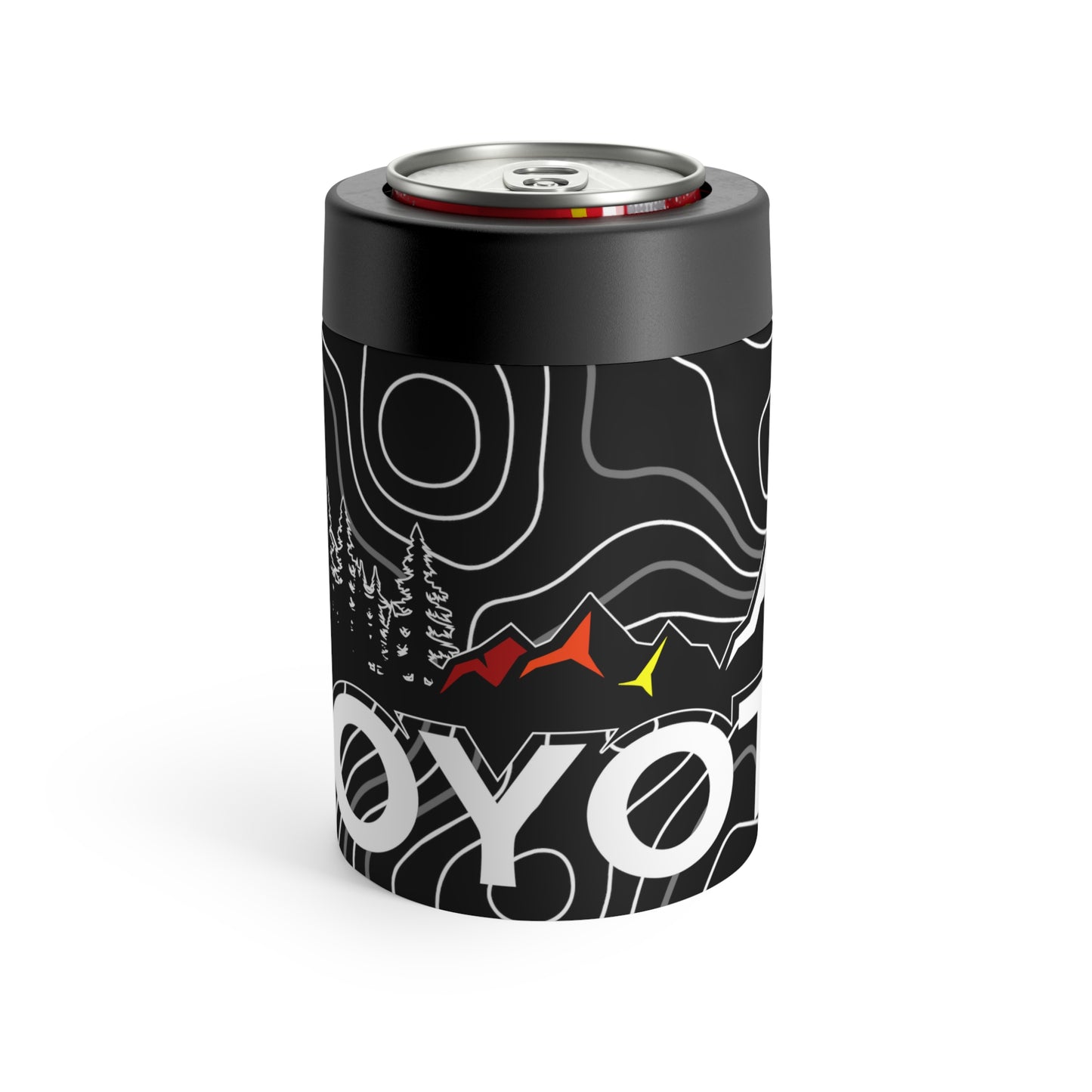 Yota Mountain Tree Original Retro Colors Beer Twist Can Holder