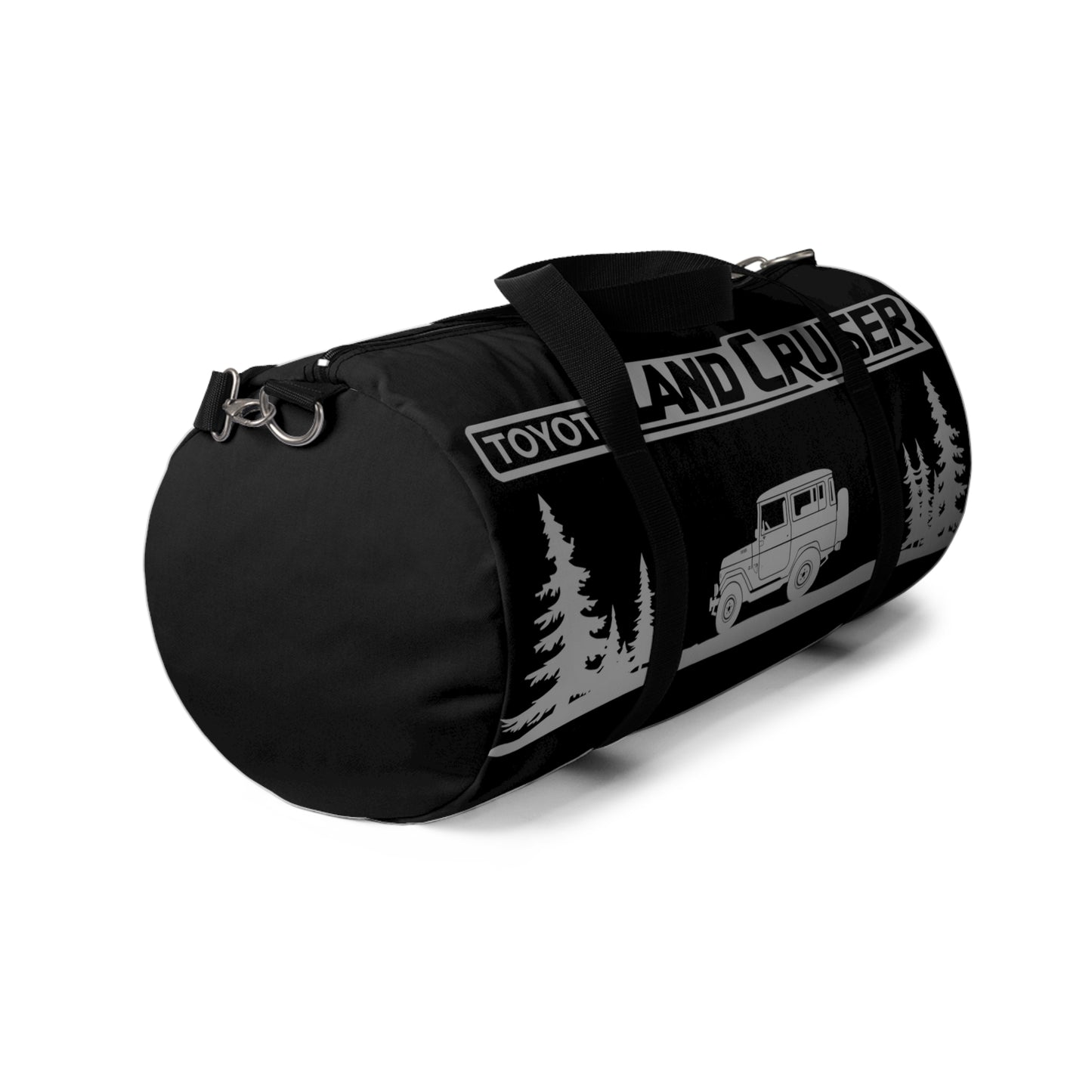 Toyota Land Cruiser Gray Overlanding Duffel Gym Bag