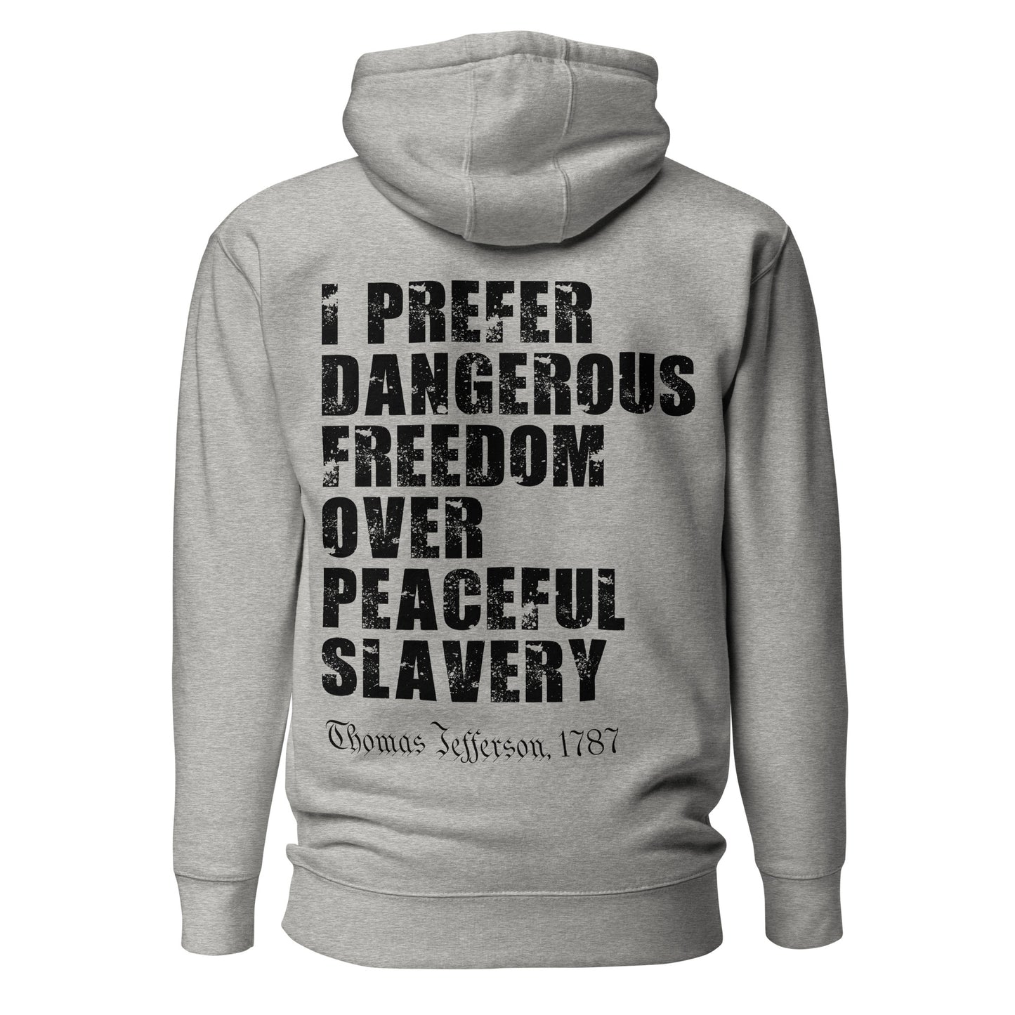 Freedom America Torn Flag Hoodie