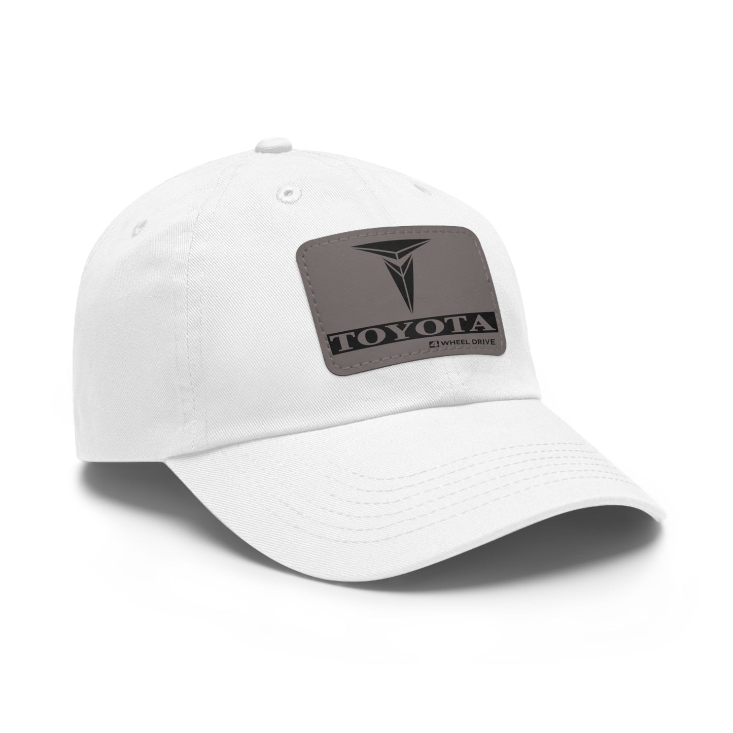 Old School 70's Toyota 4 Wheel Drive Hat with Leather Patch