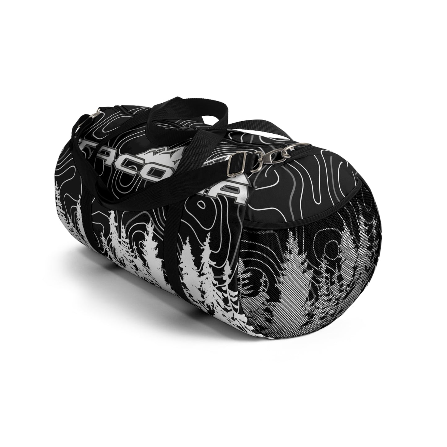 Tacoma Forrest Overlanding Gear 4Wheeling Outdoors Travel Duffel Gym Bag