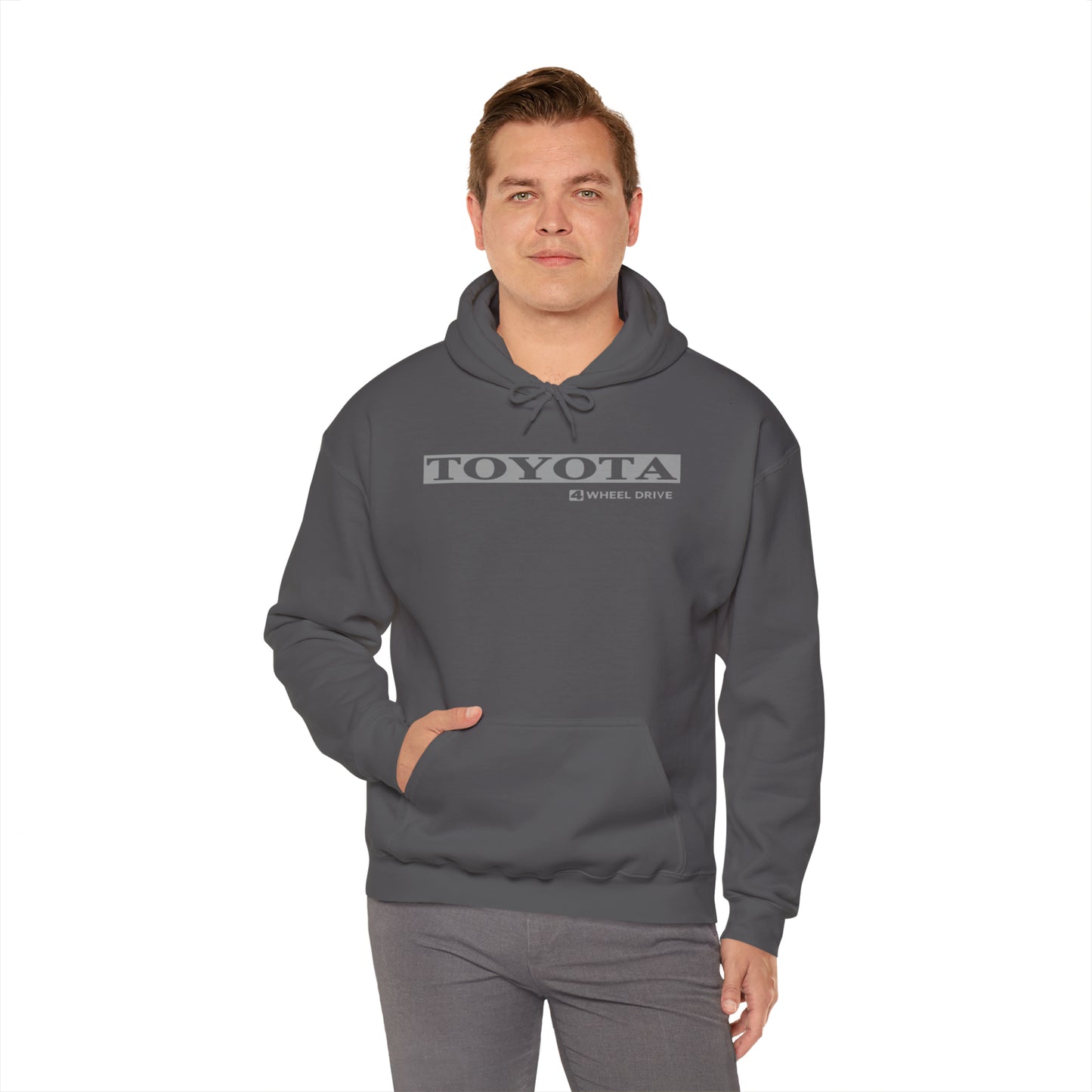 70's Toyota 4 Wheel Drive Vintage Heavy Blend™ Hooded Sweatshirt