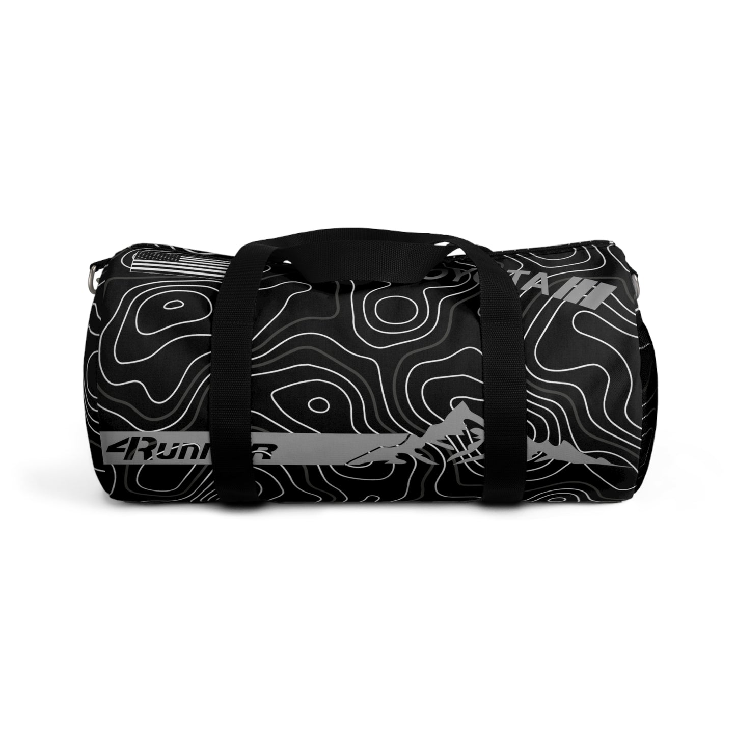 Topographic Toyota 4Runner Off Road 4Wheeling Duffle Gym Bag