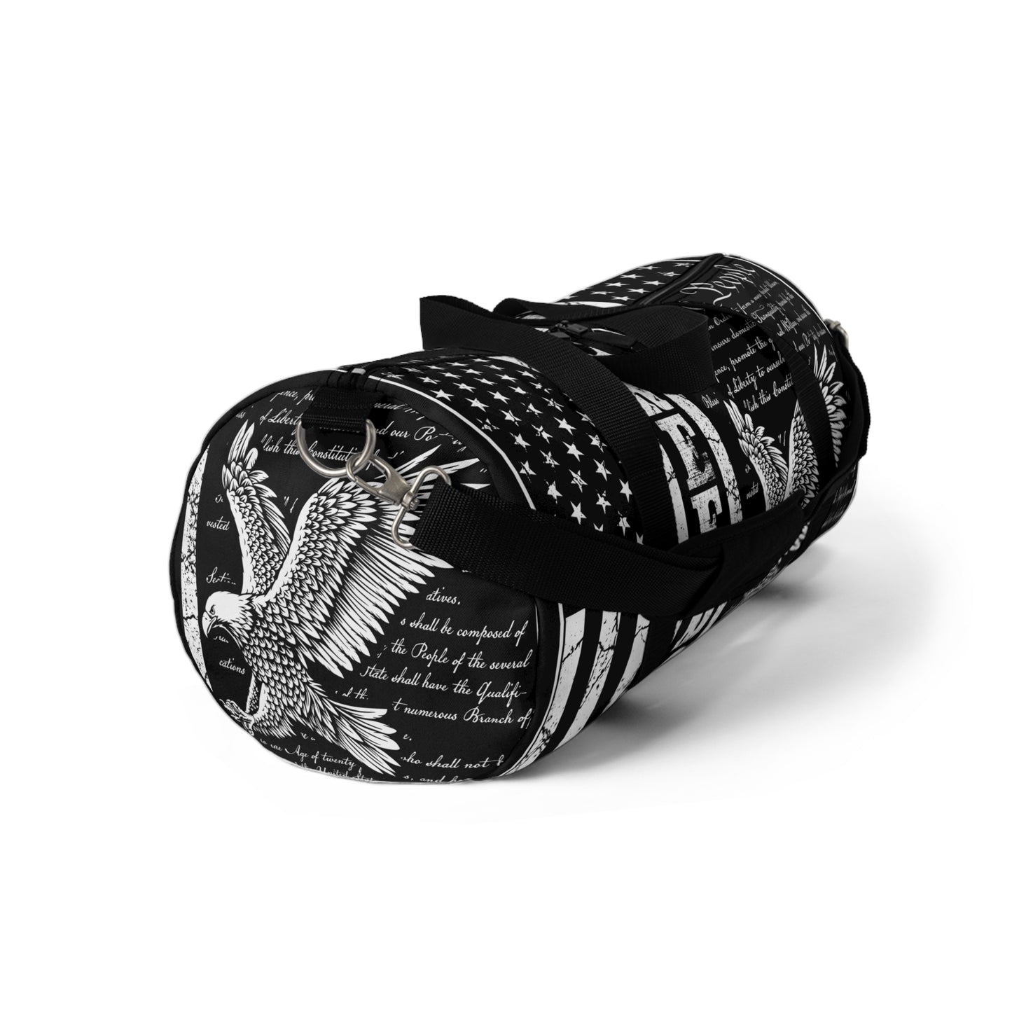America Freedom We The People Duffle Gym Bag