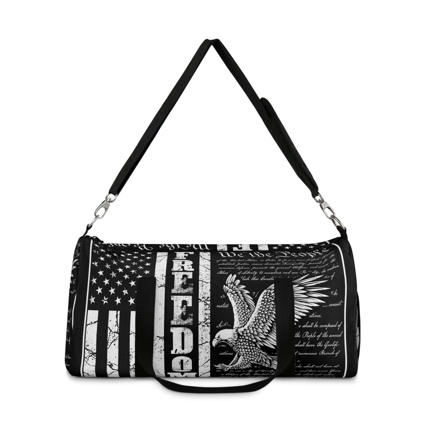 America Freedom We The People Duffle Gym Bag
