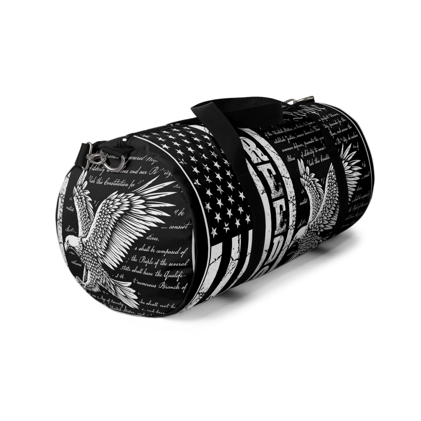 America Freedom We The People Duffle Gym Bag