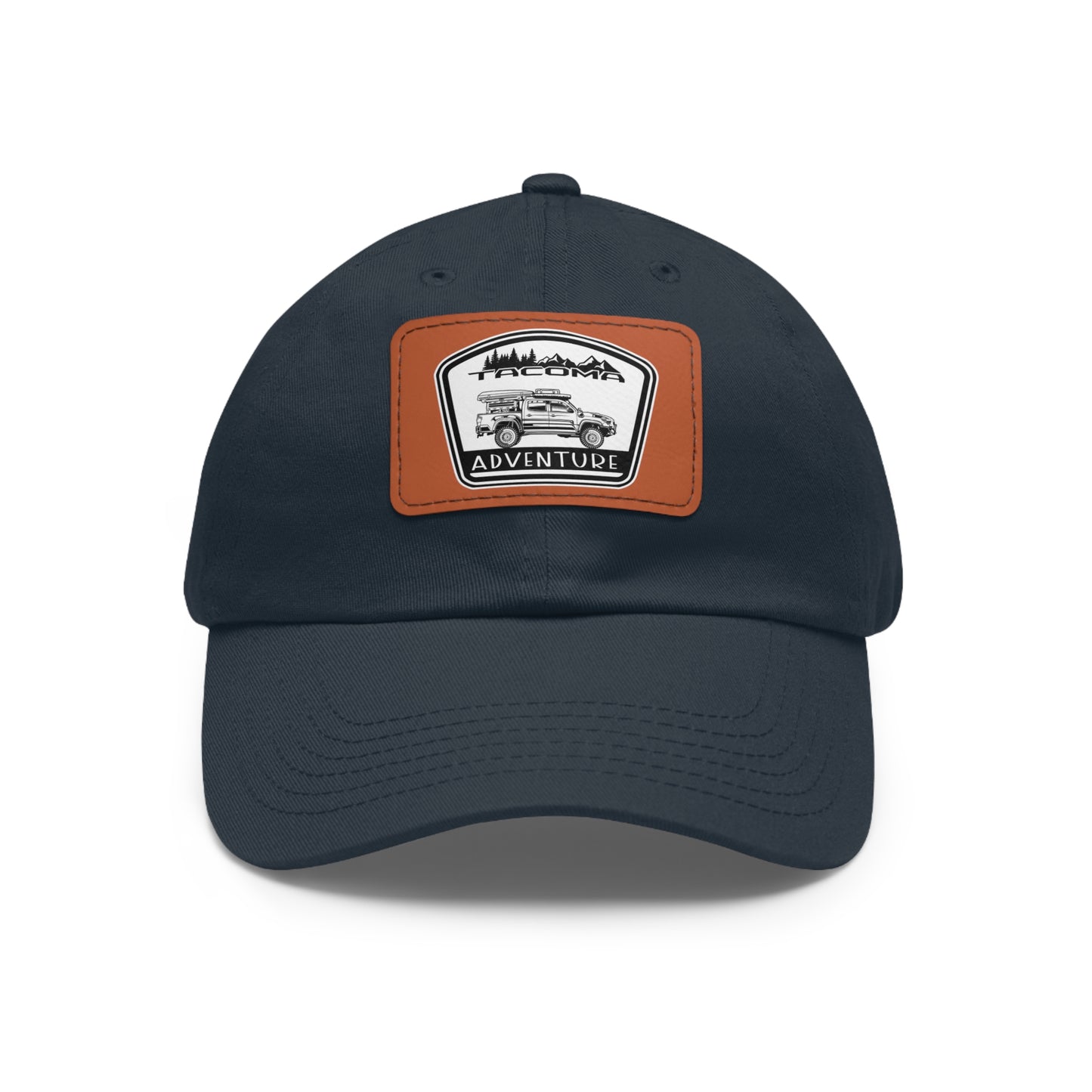Toyota Tacoma Adventure Side View Hat with Leather Patch