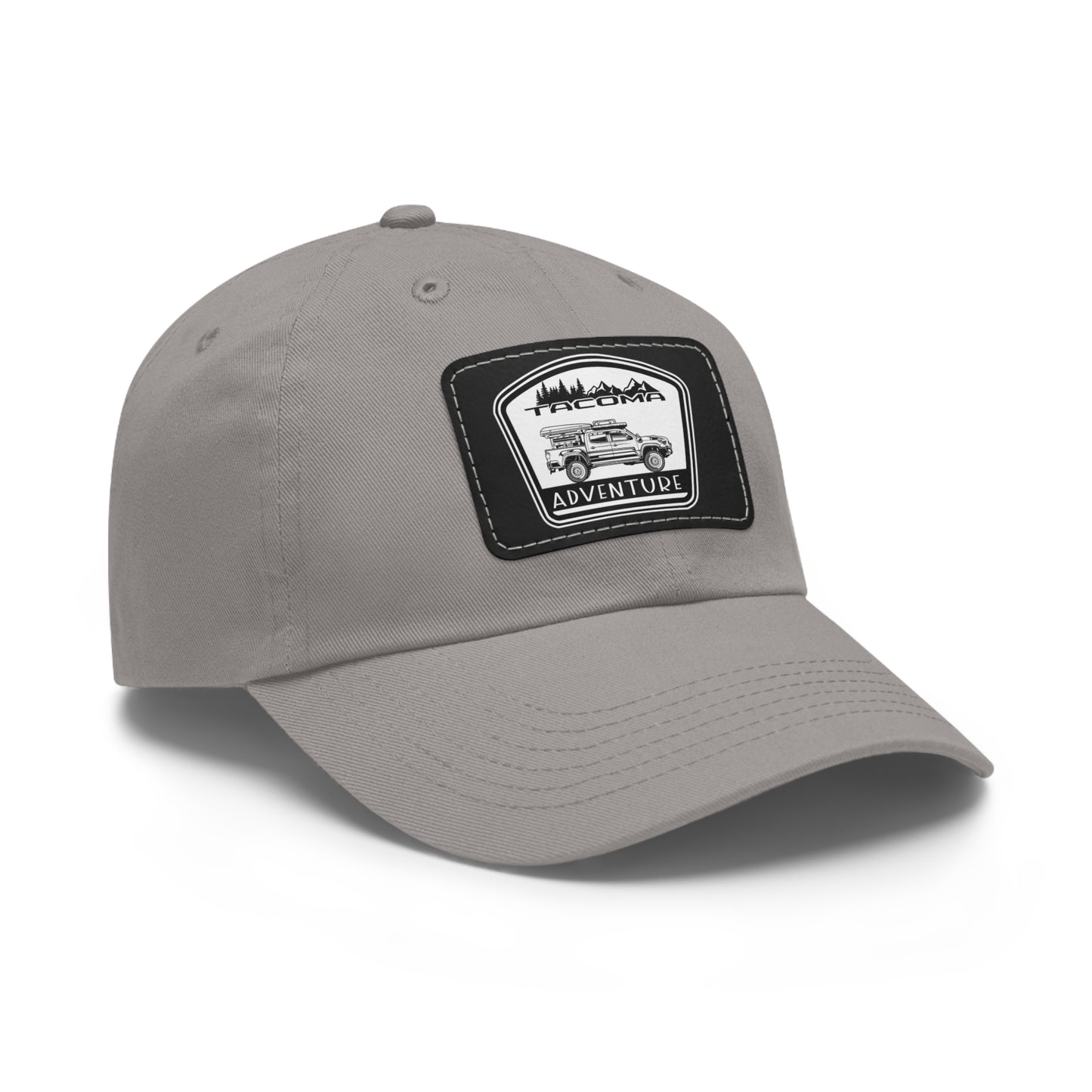 Toyota Tacoma Adventure Side View Hat with Leather Patch