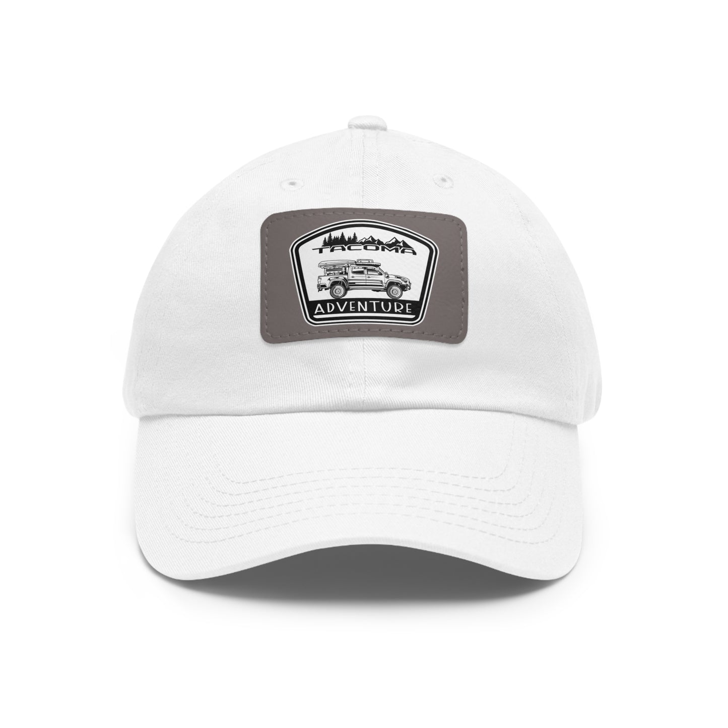 Toyota Tacoma Adventure Side View Hat with Leather Patch