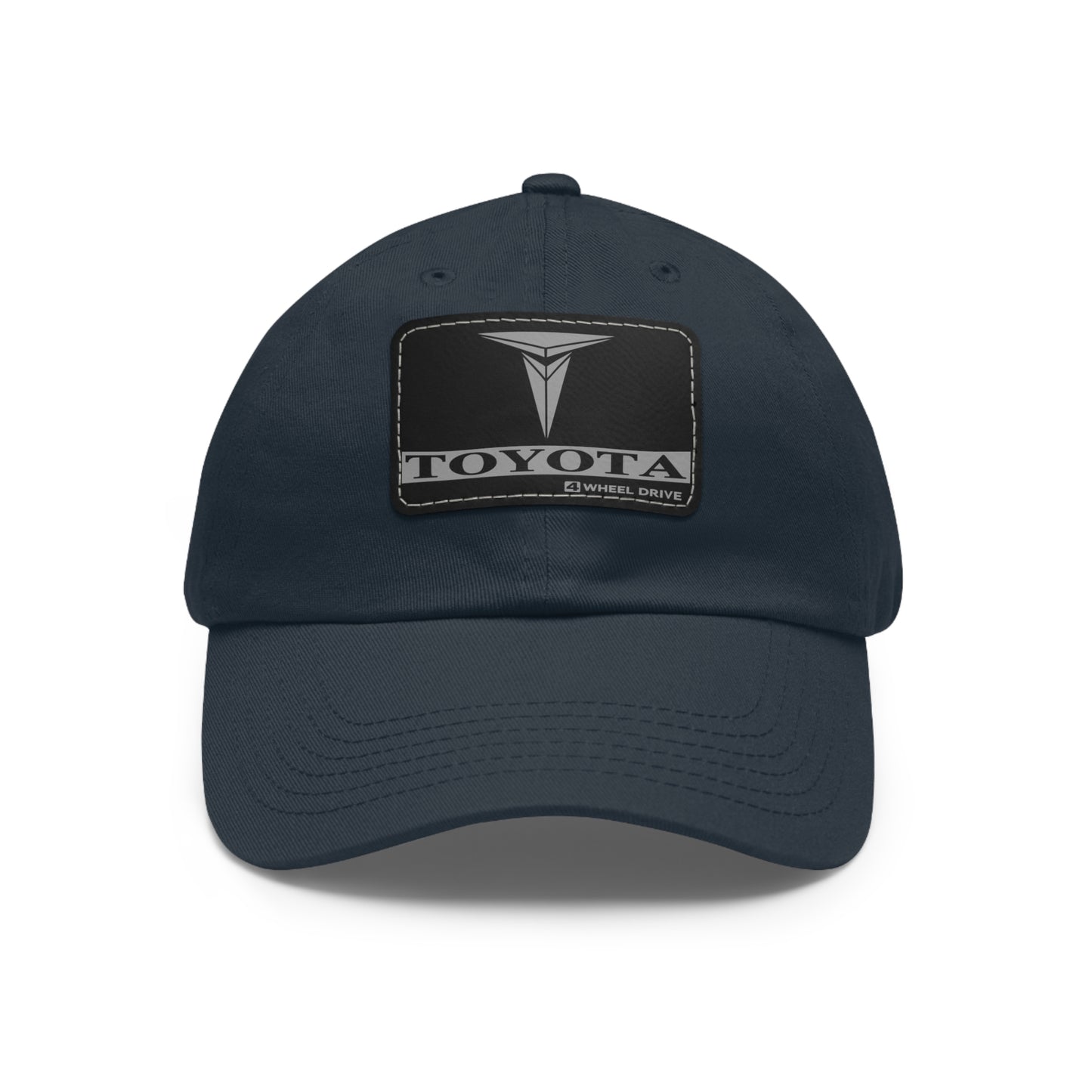 Old School 70's Toyota 4 Wheel Drive Hat with Leather Patch