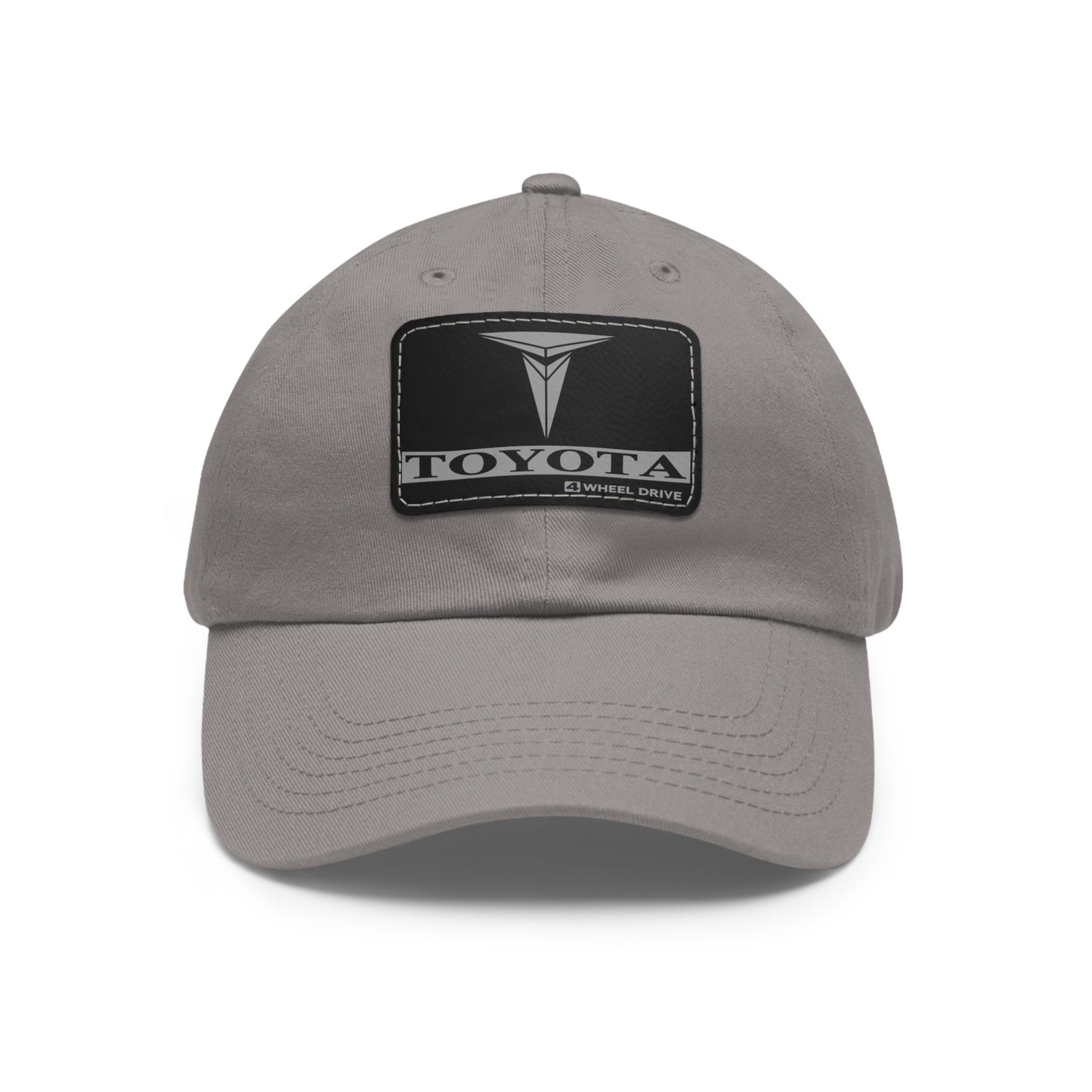 Old School 70's Toyota 4 Wheel Drive Hat with Leather Patch