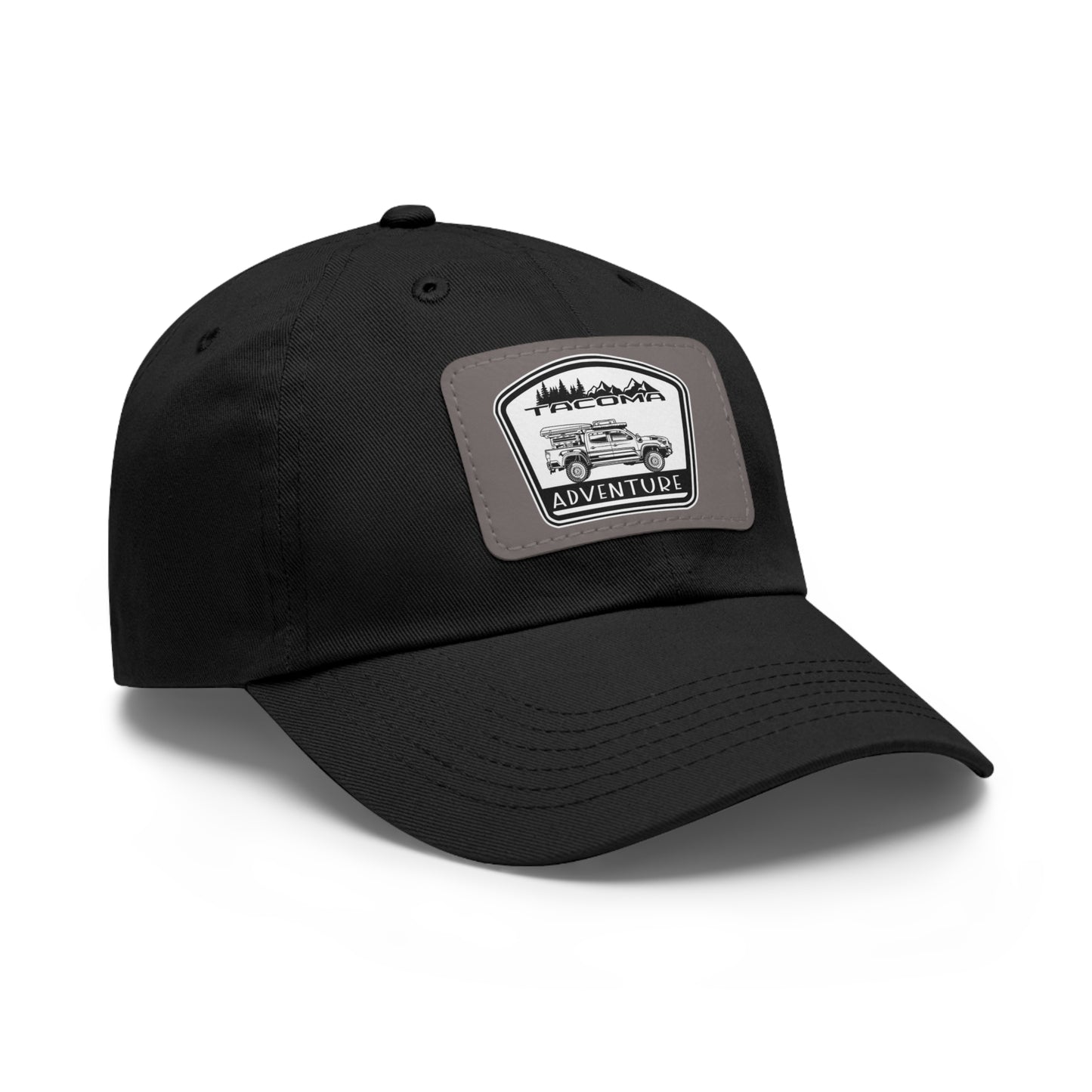 Toyota Tacoma Adventure Side View Hat with Leather Patch