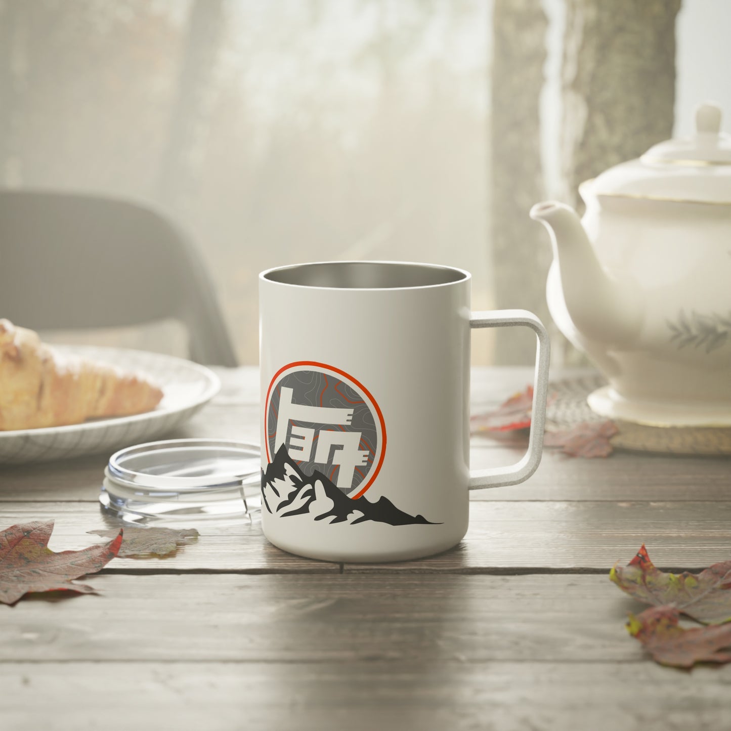 10oz Insulated Toyota Topography Camping Mug