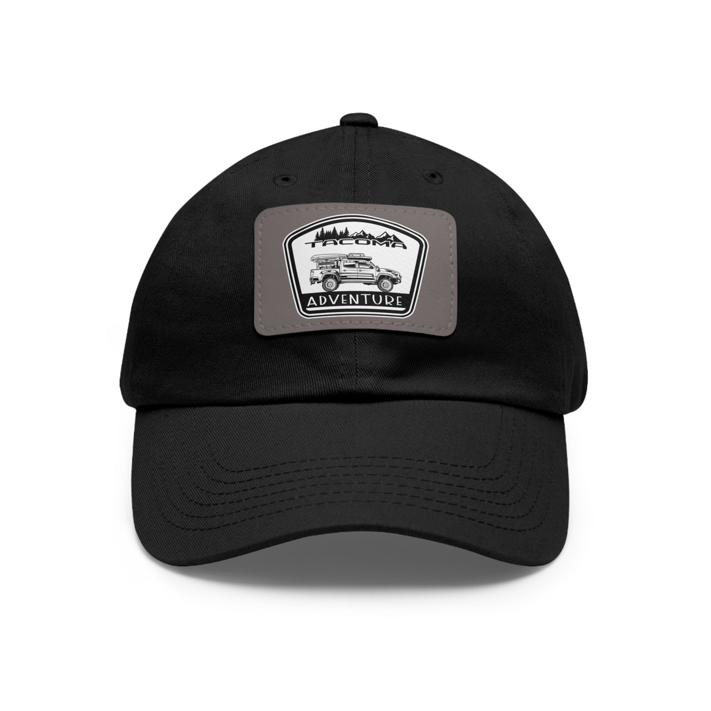Toyota Tacoma Adventure Side View Hat with Leather Patch