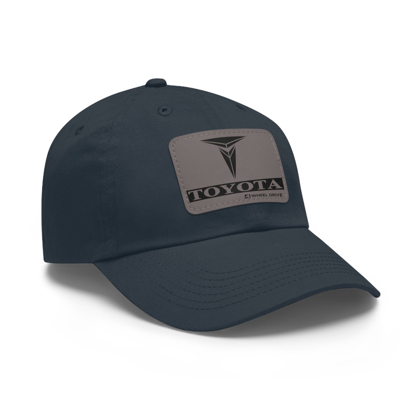 Old School 70's Toyota 4 Wheel Drive Hat with Leather Patch