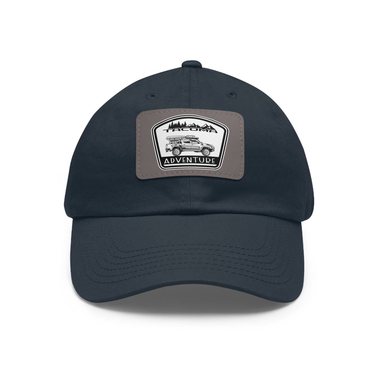 Toyota Tacoma Adventure Side View Hat with Leather Patch