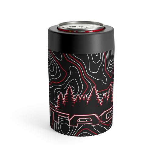 TACOMA Red Topo Beer Beverage Soda Pop Twist Can Holder