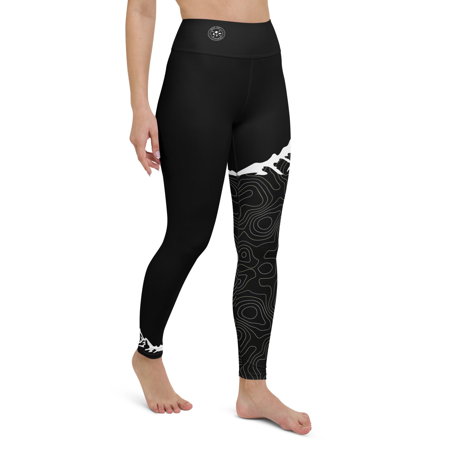 2.0 Mountain Topographic Outdoor Yoga Leggings