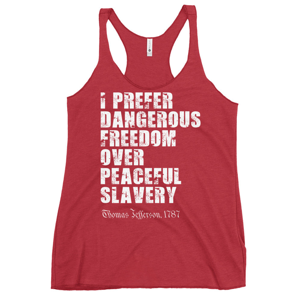 Freedom America Gym Women's Racerback Tank